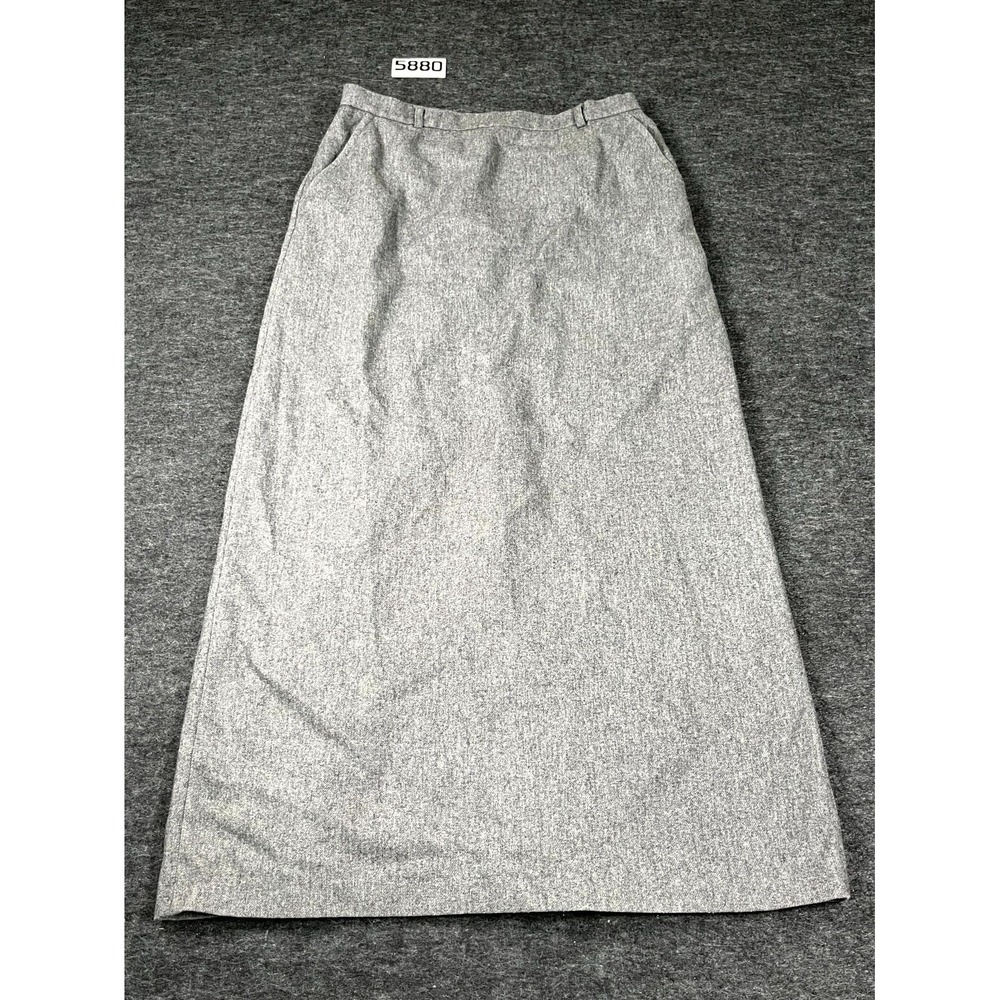 Label Of Graded Goods Skirts Womens 44 Heather Gray Lined Career Formal Business